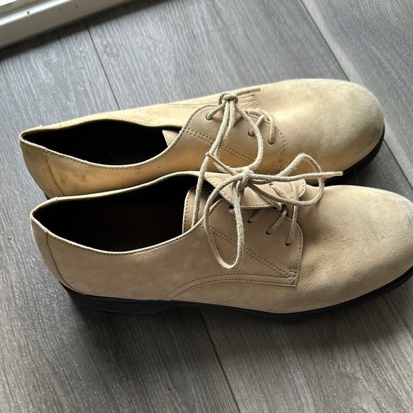 Women’s Rockport Made in Brazil Tan Lace-Up Shoes Leather - Picture 3 of 11